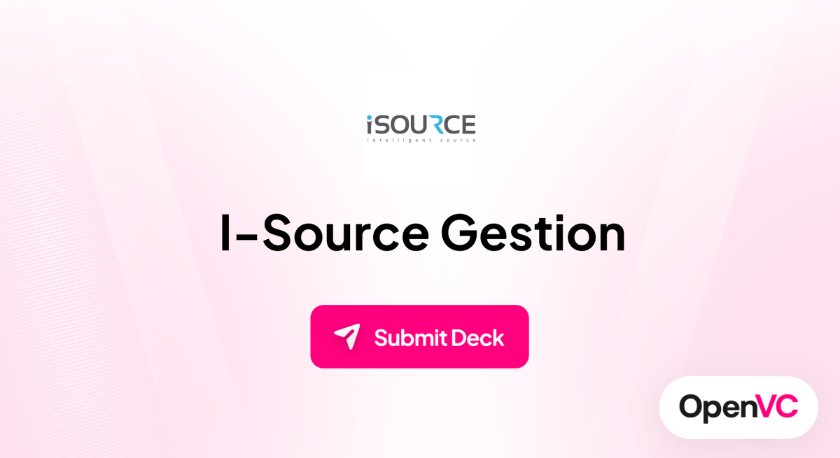 I-Source Gestion | Investor Profile, Funding Criteria & Team