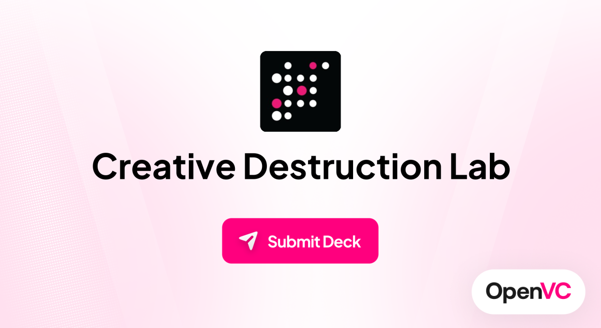 Creative Destruction Lab | Investor Profile, Funding Criteria & Team