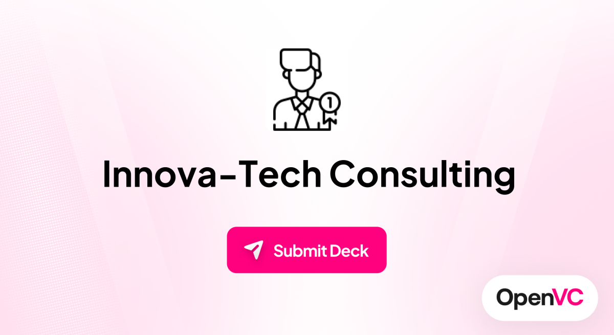 Innova-Tech Consulting | Investor Profile, Funding Criteria & Team