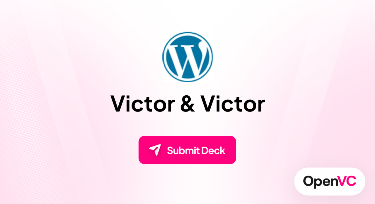 Victor & Victor | Investor Profile, Funding Criteria & Team