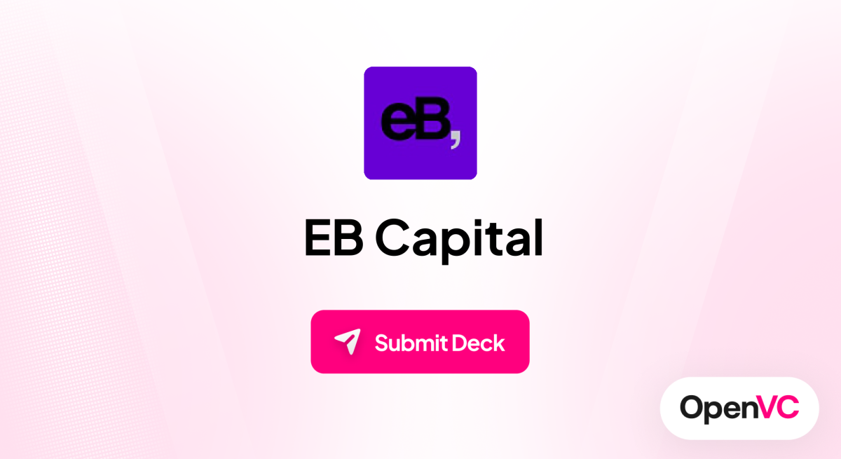 EB Capital | Investor Profile, Funding Criteria & Team
