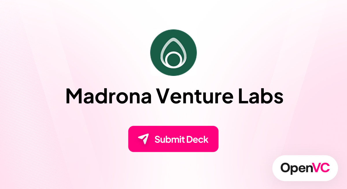 Madrona Venture Labs | Investor Profile, Funding Criteria & Team