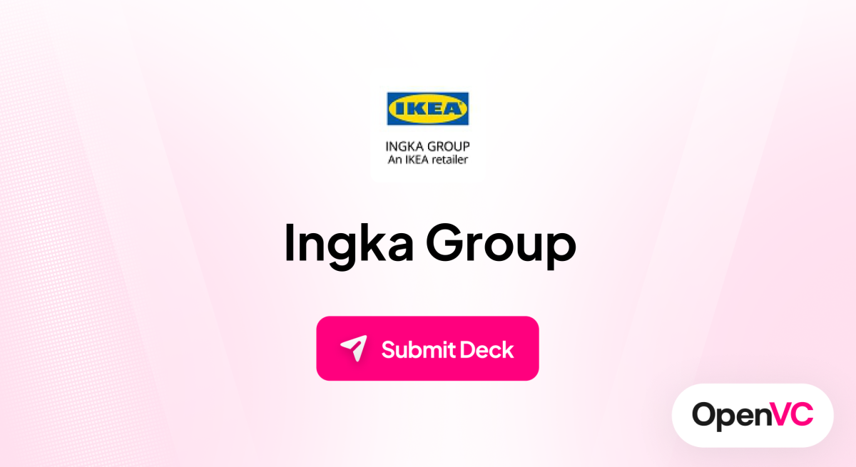 Ingka Group | Investor Profile, Funding Criteria & Team