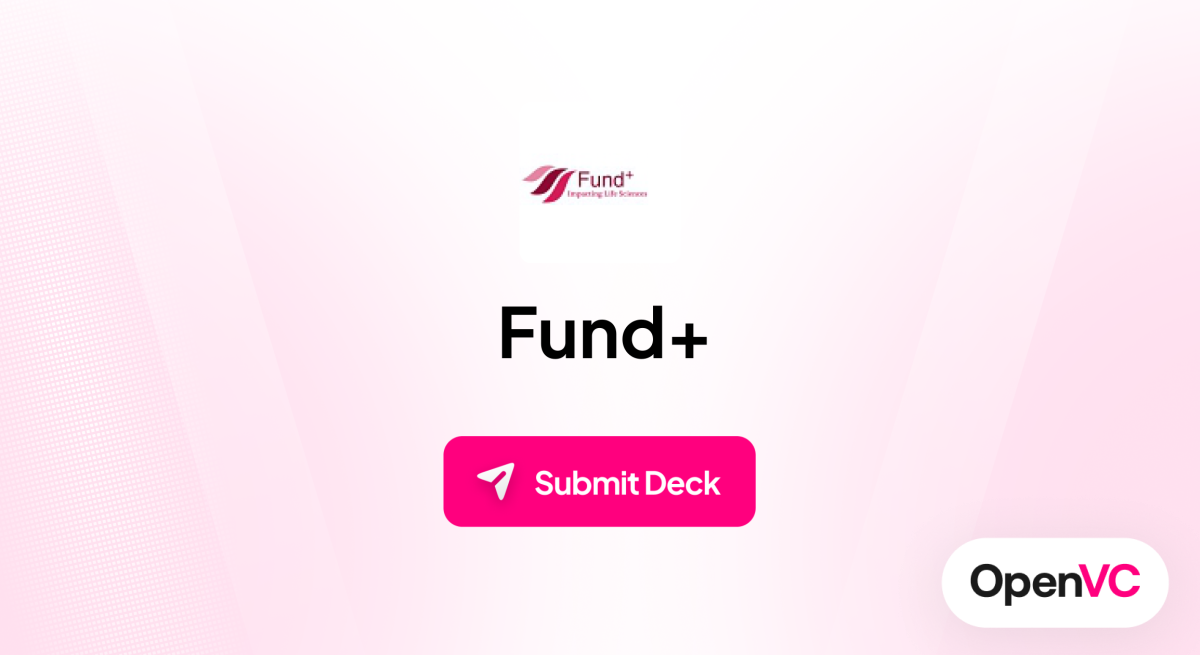 Fund+ | Investor Profile, Funding Criteria & Team