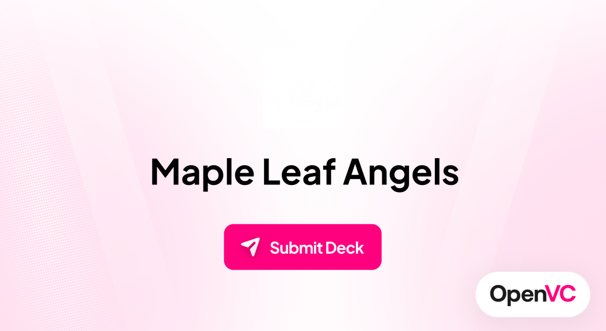Maple Leaf Angels | Investor Profile, Funding Criteria & Team