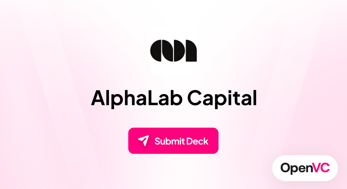 AlphaLab Capital | Investor Profile, Funding Criteria & Team