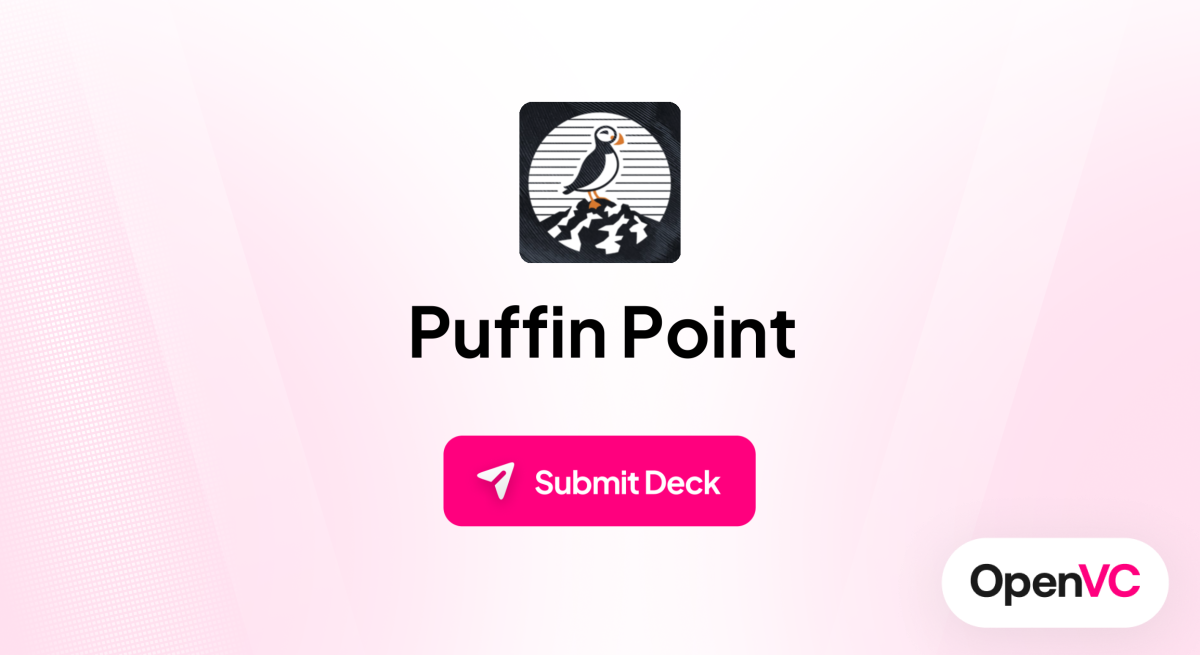 Puffin Point | Investor Profile, Funding Criteria & Team
