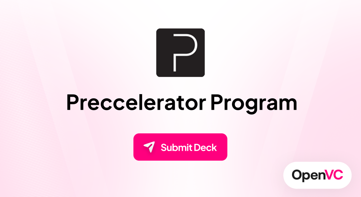 Preccelerator Program | Investor Profile, Funding Criteria & Team