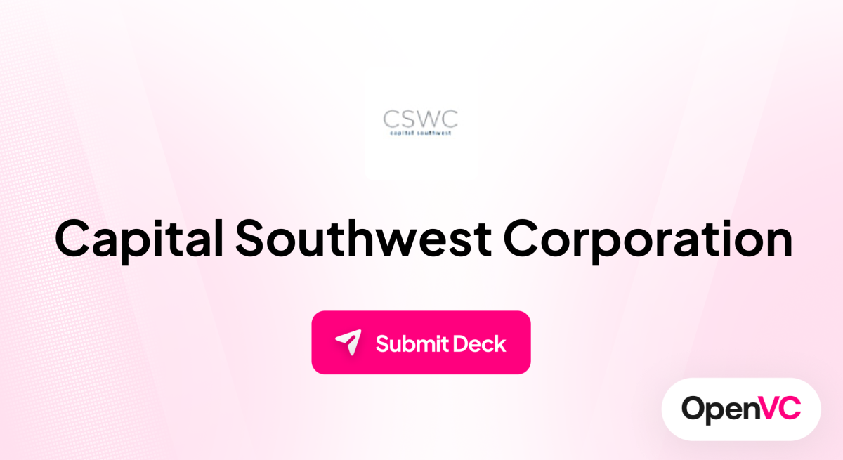 Capital Southwest Corporation | Investor Profile, Funding Criteria & Team