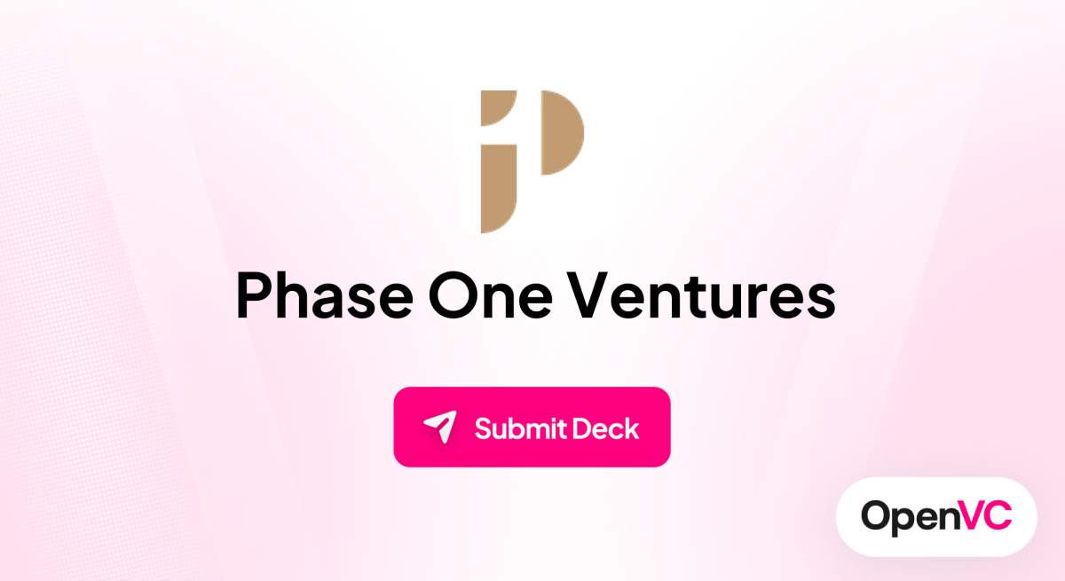 Phase One Ventures (US) | Investor Profile, Funding Criteria & Team