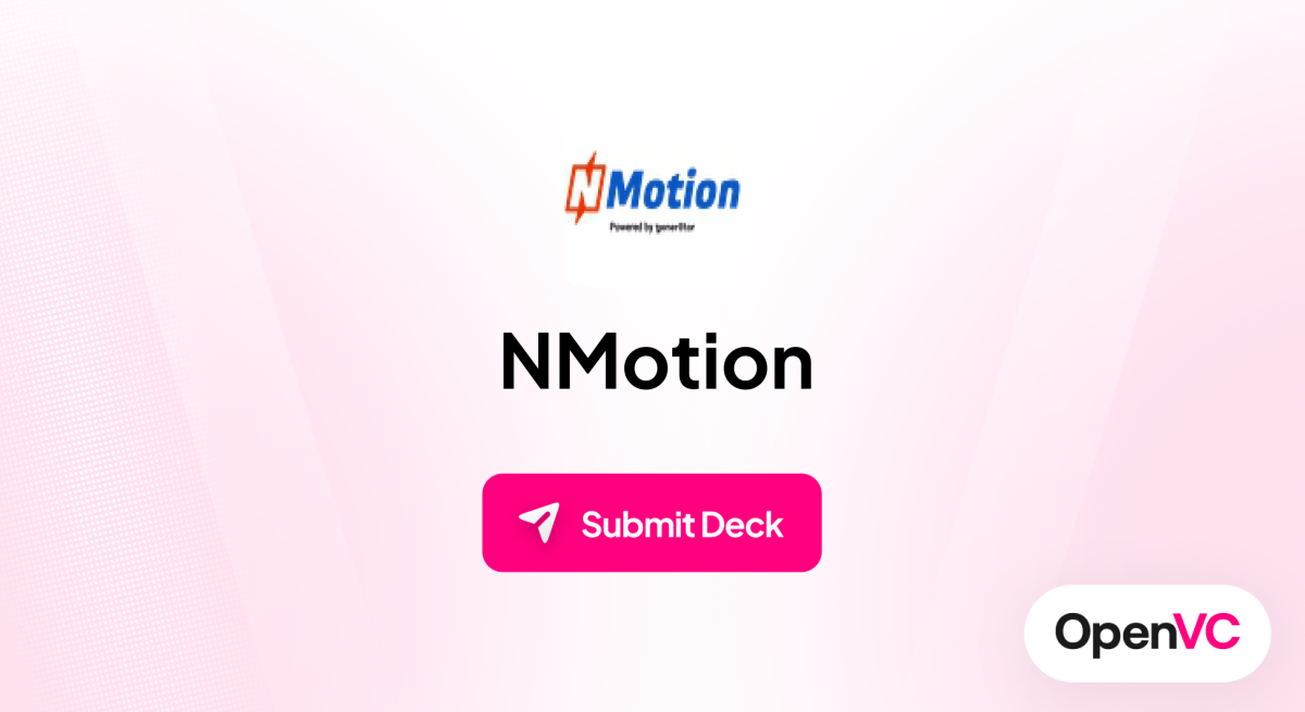NMotion | Investor Profile, Funding Criteria & Team