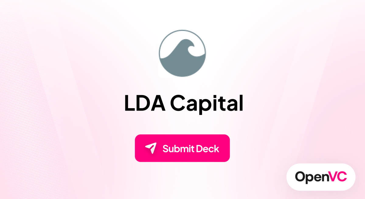 LDA Capital | Investor Profile, Funding Criteria & Team