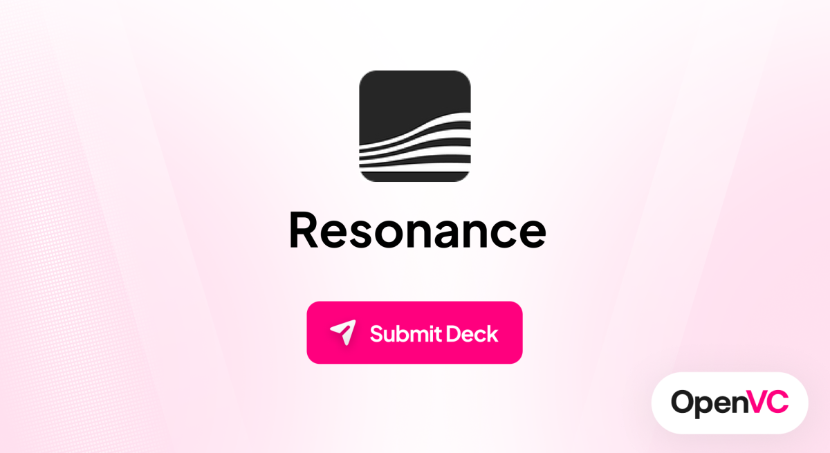 Resonance | Investor Profile, Funding Criteria & Team