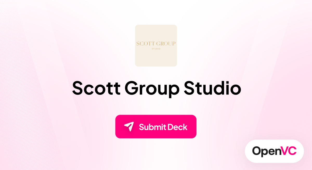 Scott Group Studio | Investor Profile, Funding Criteria & Team