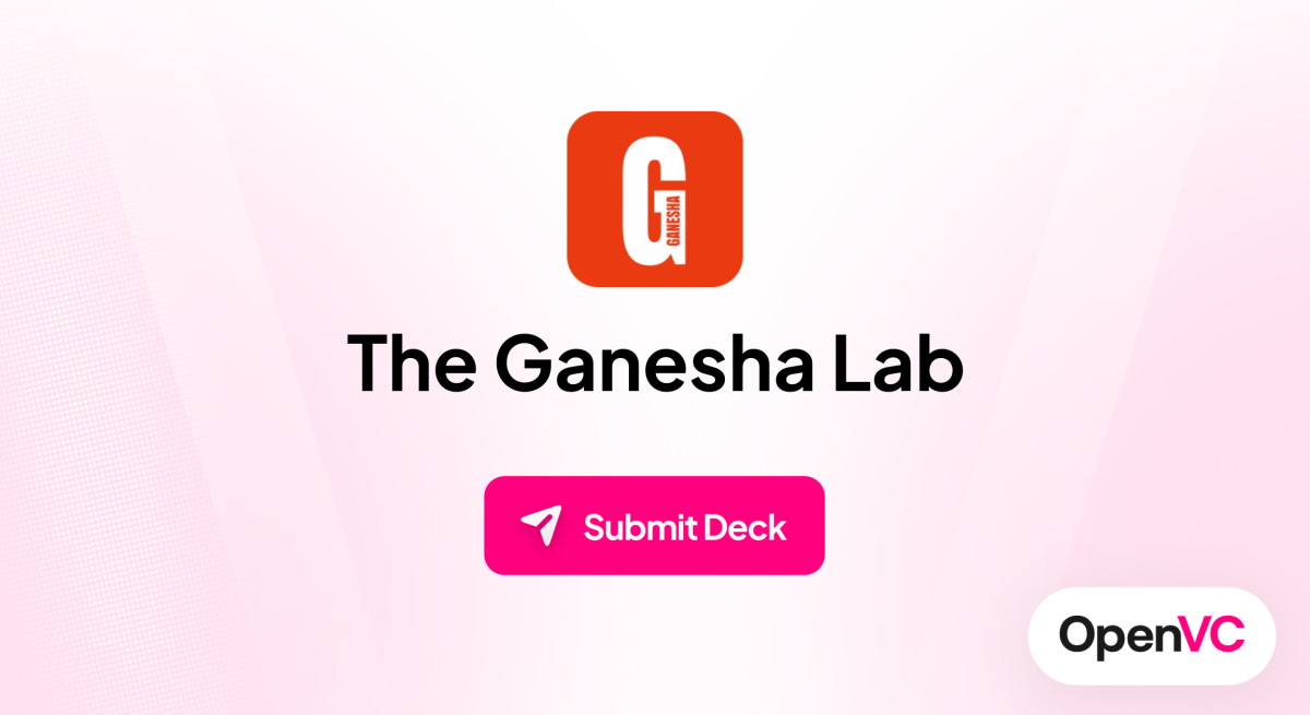 The Ganesha Lab | Investor Profile, Funding Criteria & Team