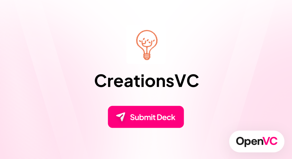 CreationsVC | Investor Profile, Funding Criteria & Team