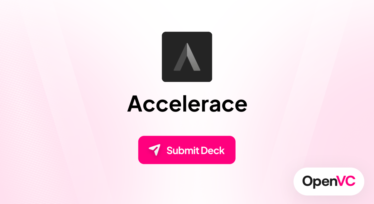 Accelerace | Investor Profile, Funding Criteria & Team