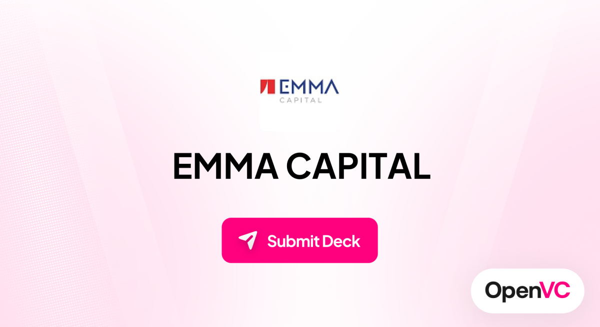 EMMA CAPITAL | Investor Profile, Funding Criteria & Team