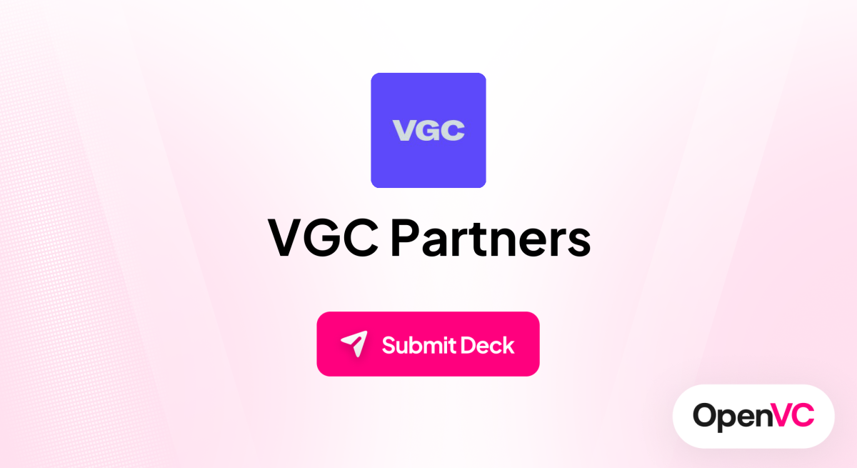 VGC Partners | Investor Profile, Funding Criteria & Team