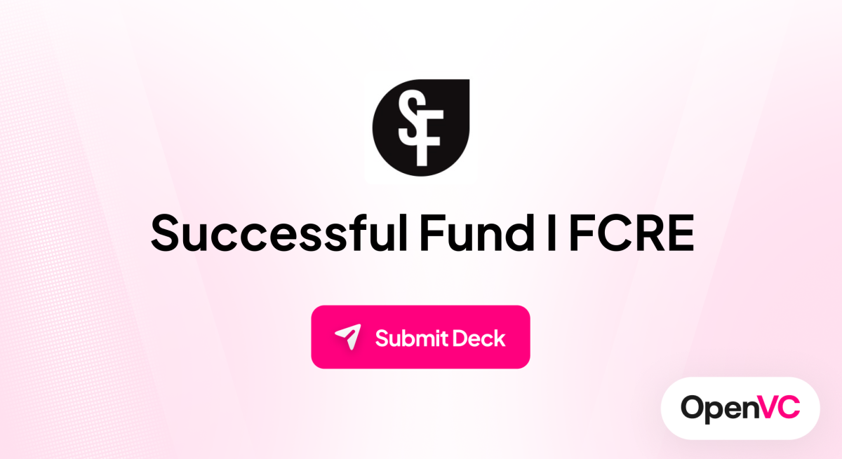 Successful Fund I FCRE | Investor Profile, Funding Criteria & Team