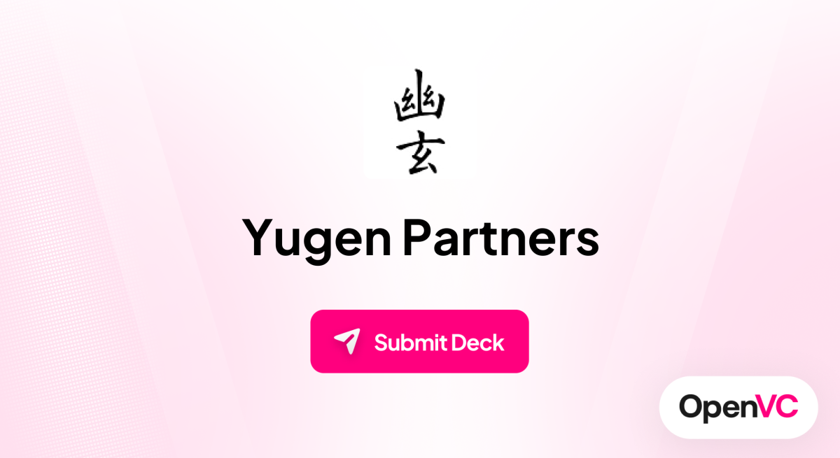 Yugen Partners | Investor Profile, Funding Criteria & Team