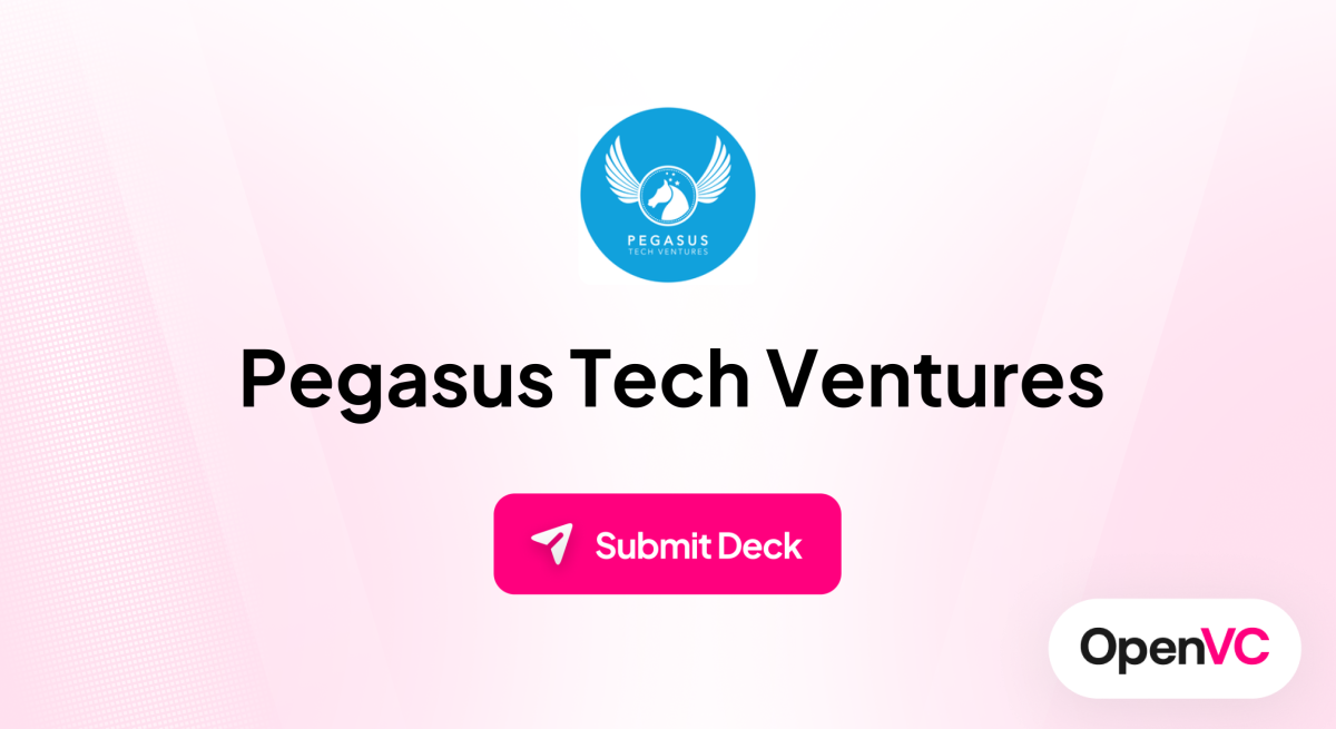 Pegasus Tech Ventures | Investor Profile, Funding Criteria & Team