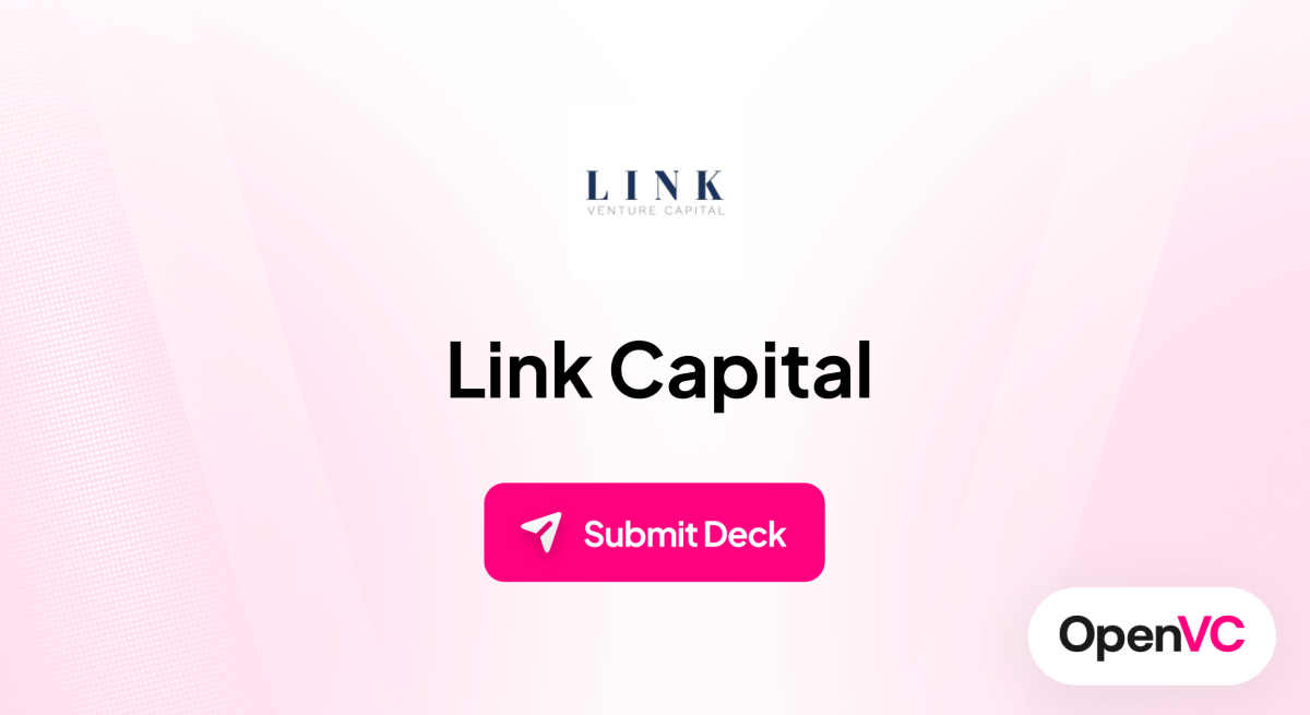 Link Capital | Investor Profile, Funding Criteria & Team