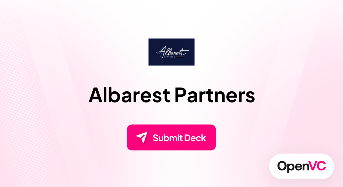 Albarest Partners | Investor Profile, Funding Criteria & Team