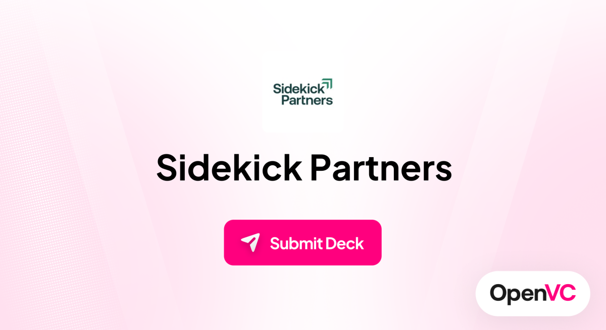 Sidekick Partners | Investor Profile, Funding Criteria & Team