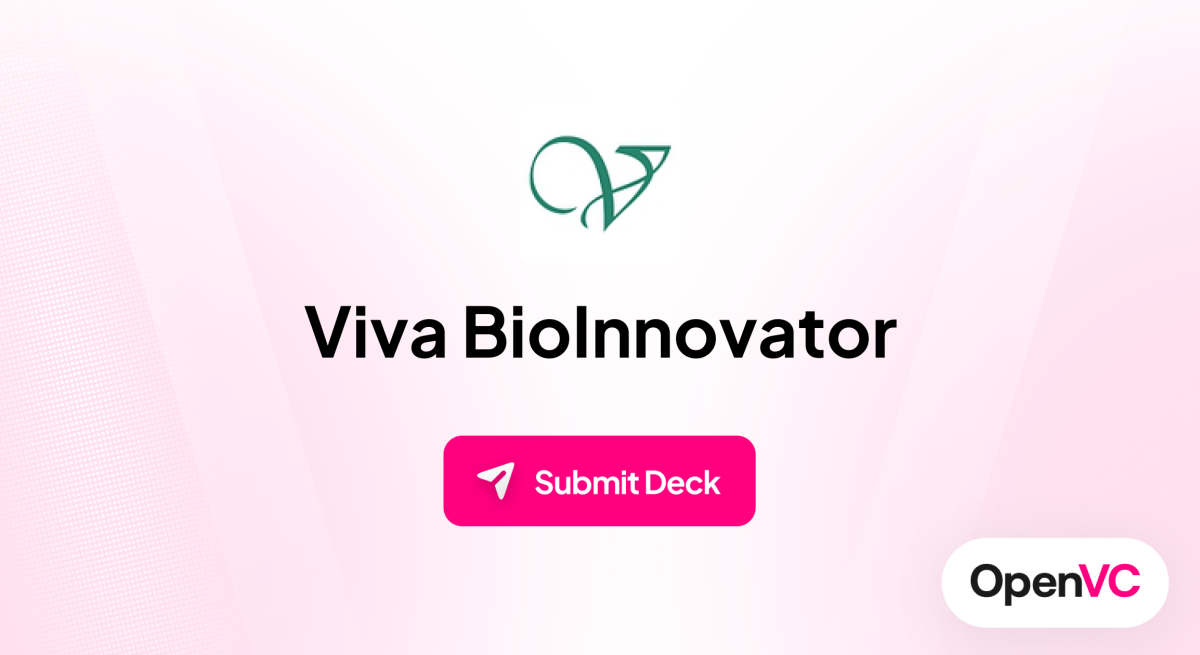 Viva BioInnovator | Investor Profile, Funding Criteria & Team