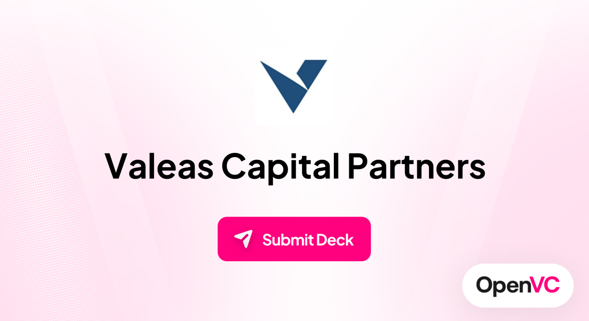 Valeas Capital Partners | Investor Profile, Funding Criteria & Team