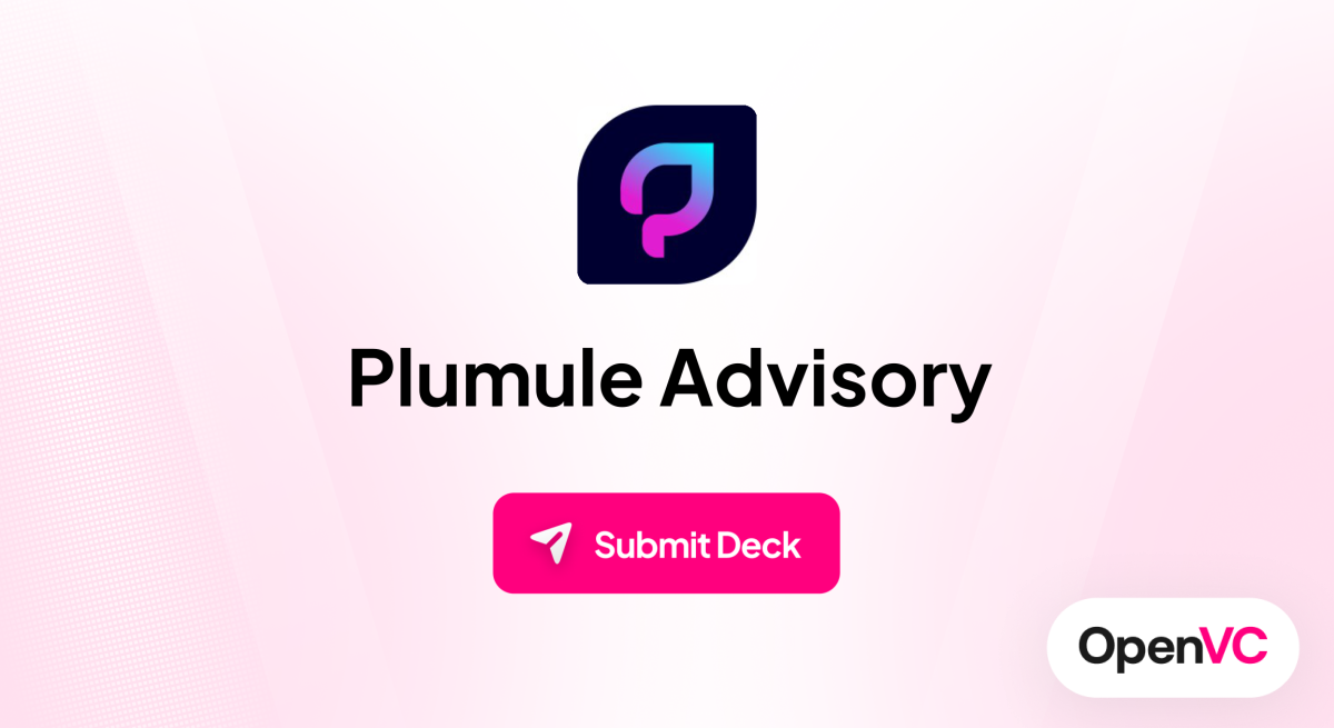 Plumule Advisory | Investor Profile, Funding Criteria & Team