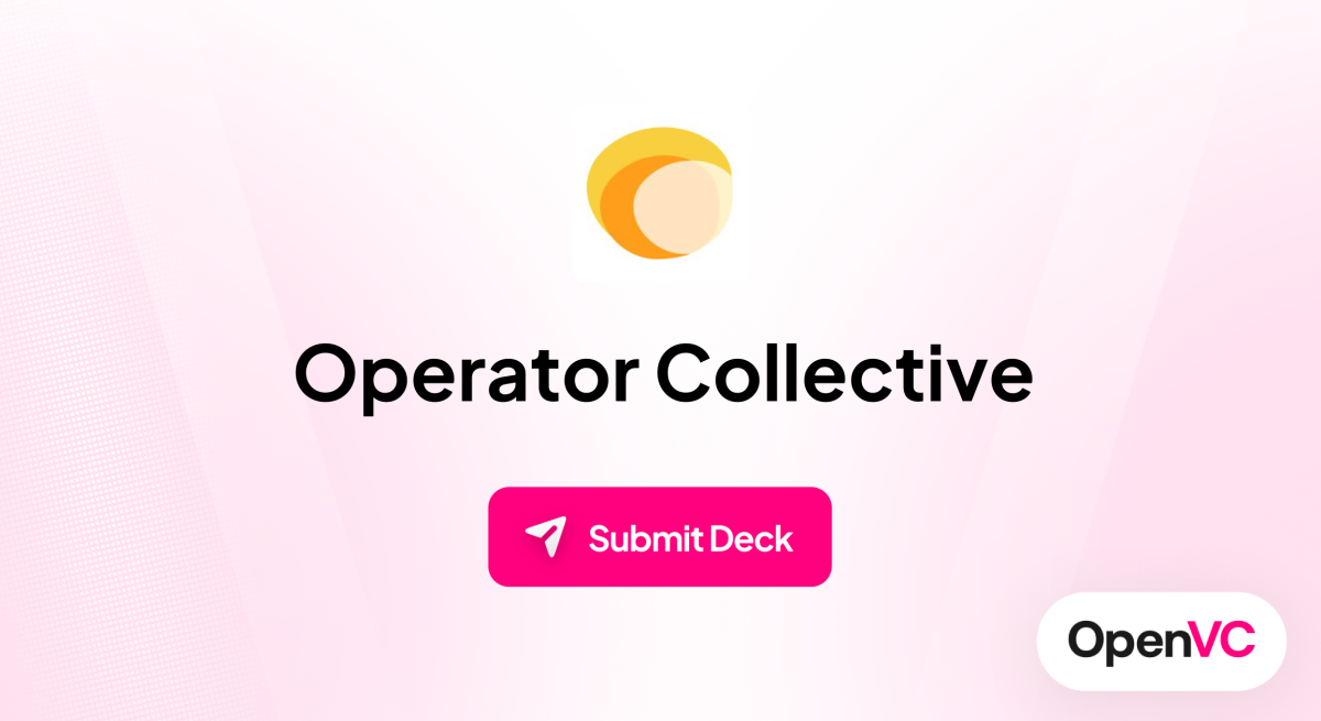 Operator Collective | Investor Profile, Funding Criteria & Team