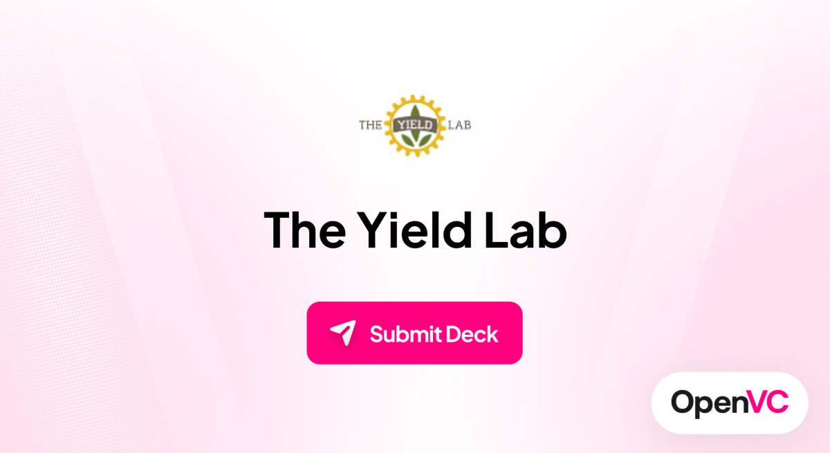 The Yield Lab | Investor Profile, Funding Criteria & Team